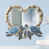 You & Me We Got This - Personalized Turtle Couple Wall Hanging Mirror