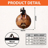 Soccer Ball With Letter - Personalized Soccer Wall Bottle Opener