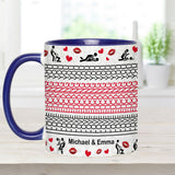 I Love You Baby - Personalized Couple Accent Mug