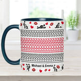 I Love You Baby - Personalized Couple Accent Mug