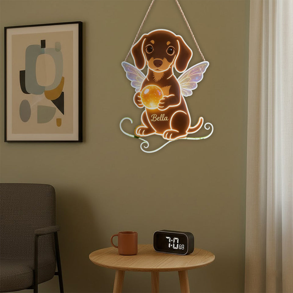 Custom Any Pet Photo - Personalized Pet LED Light Acrylic Sign