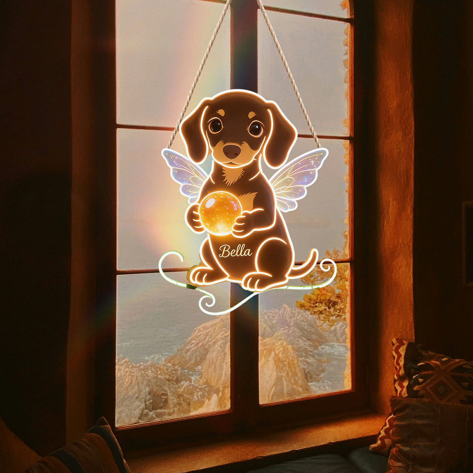 Custom Any Pet Photo - Personalized Pet LED Light Acrylic Sign