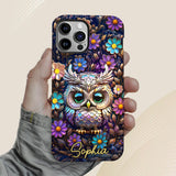 Cute Owl - Personalized Owl Full Print Phone Case
