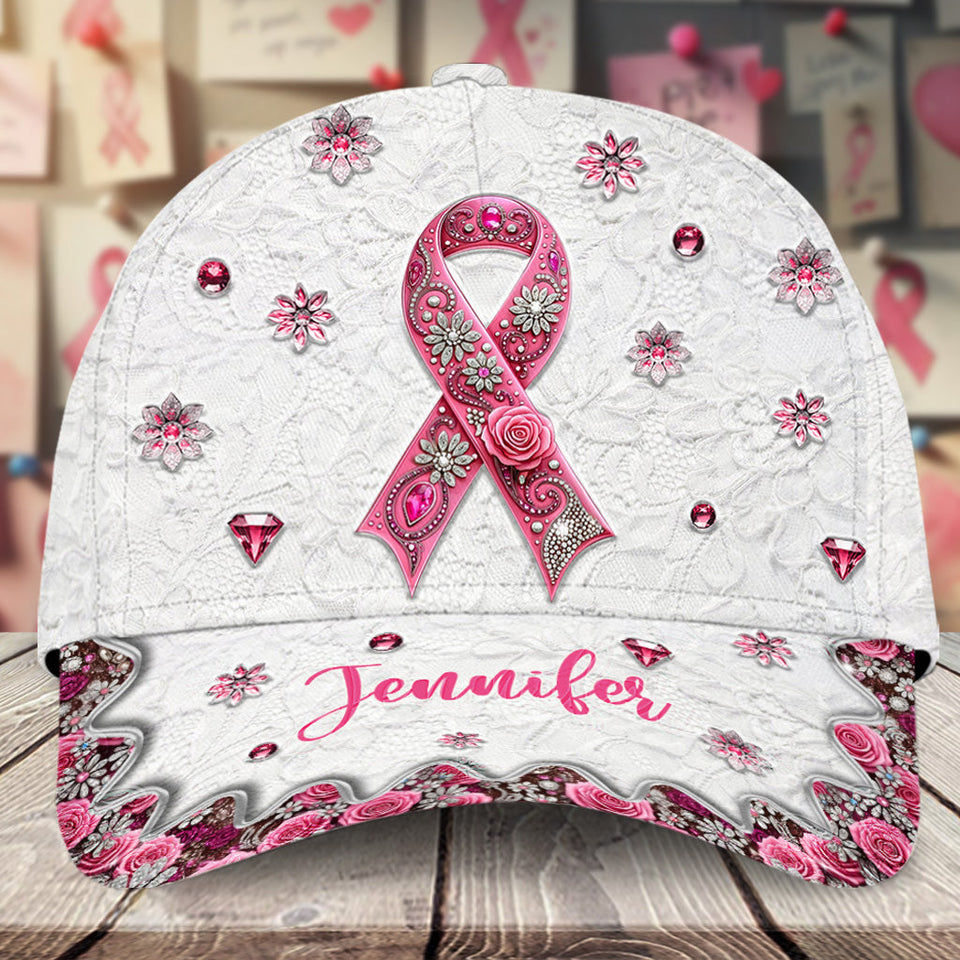 Breast Cancer Awareness - Personalized Breast Cancer Awareness Classic Cap