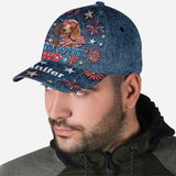 Red White & Woof - Personalized Dog Classic Cap