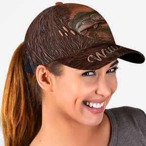 The Best Fisher - Personalized Fishing Classic Cap