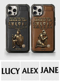 Put On The Full Amor Of God - Personalized Christian Wallet Phone Case