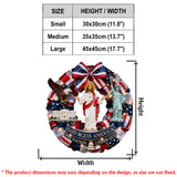 God Bless America - Personalized Patriot LED Light Acrylic Sign