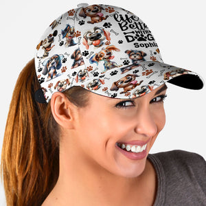 Life Is Better With Dogs - Personalized Dog Classic Cap