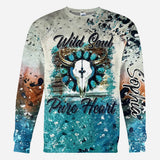 Wild Soul Pure Heart - Personalized Cowgirl All Over Shirt