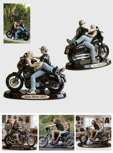 Ride Together - Personalized Biker Premium 3D Figurine