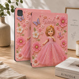 Perfect Princess Case Gift For Kids - Personalized Kid Tablet Cover With Pen Slot