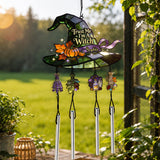 Trust Me I'm A Witch - Personalized Witch Wind Chime With Charm