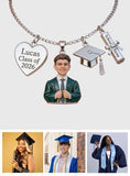 Class Of 2026 - Personalized Graduation Metal Necklaces With Pendants
