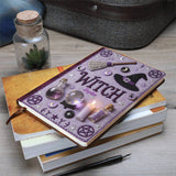 Magical Witch - Personalized Witch Leather Journal