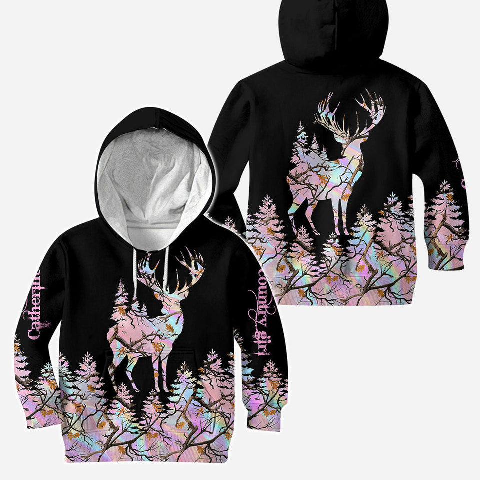 Country Girl - Personalized Hunting Hoodie and Leggings