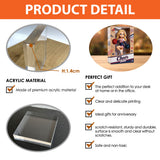 Custom Any Photo - Personalized Cheerleading Custom Shaped Acrylic Plaque