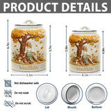 Autumn Garden - Personalized Self Love Cookie Jar