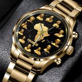 Celebrate Black History Month - Personalized African American Hand Watch