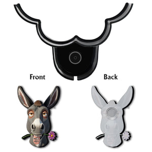 Funny Bathroom Decor - Nice As* - Personalized Donkey Toilet Paper Holder Rack