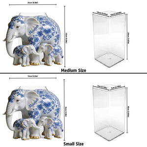 Mama Elephant - Personalized Mother Acrylic Pot