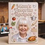 Mother Gift Idea, Mother Cooking Recipes - Personalized Mother Leather Journal