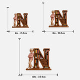Back To School, Librarian Gift - Personalized Librarian 2 Layered Wood Sign / Wood Plaque