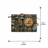 Love Fishing - Personalized Fishing LED Light Wall Clock