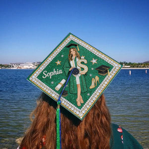 Custom Any Photo - Personalized Graduation Cap Topper