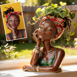 Thinking - Personalized Gardening Acrylic Pot
