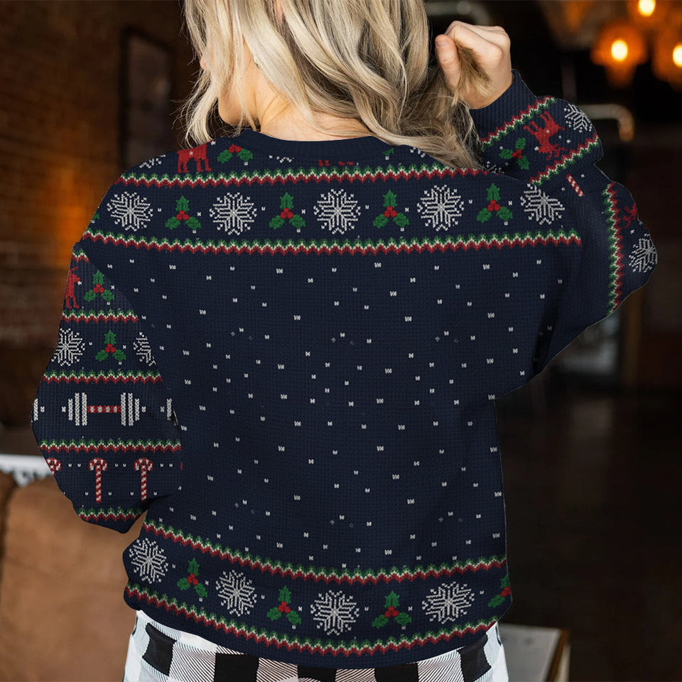 Merry Liftmas Christmas Jumper - Personalized Fitness Ugly Sweater