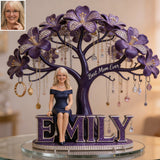 Best Mom, Grandma Ever - Personalized Mother Jewelry Holder