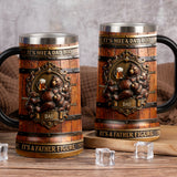 It's Not A Dad Bob - Personalized Father Beer Stein
