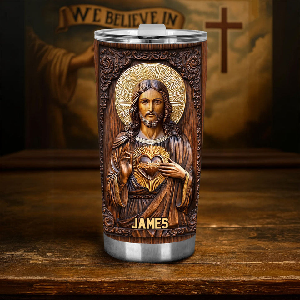 Sacré-Cœur de Jésus - Gobelet chrétien personnalisé