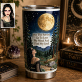 Into The Forest I Go - Personalized Witch Tumbler