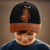 Golf Makes Me Happy - Personalized Golf Classic Cap