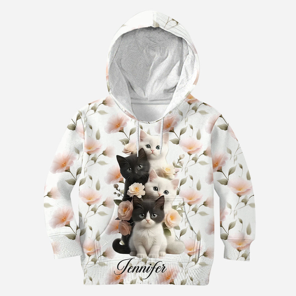 Cute Kittens - Personalized Cat All Over Shirt
