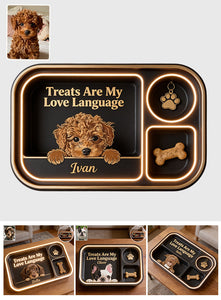 Treat Dealer - Personalized Dog Catch-All Tray