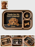 Treat Dealer - Personalized Dog Catch-All Tray