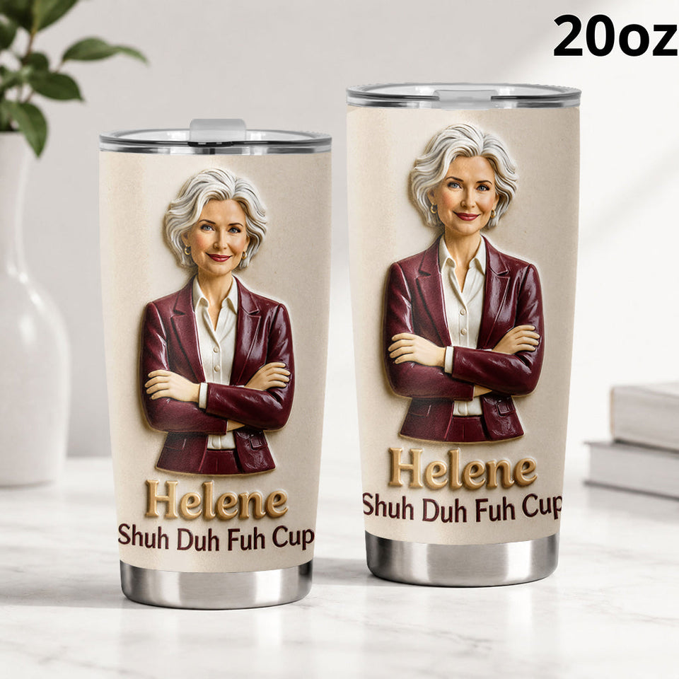 Social Battery Low - Personalized Colleague Tumbler