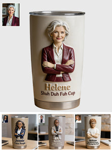 Social Battery Low - Personalized Colleague Tumbler