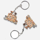 Dog Mom - Personalized Dog Custom Shaped Keychain