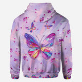 Beautiful Butterfly - Personalized Butterfly All Over Shirt