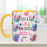 In My Axotolt Era - Personalized Axolotl Accent Mug