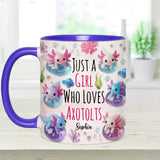In My Axotolt Era - Personalized Axolotl Accent Mug
