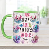 In My Axotolt Era - Personalized Axolotl Accent Mug