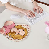 Funny Naughty Couple - Personalized Couple 3D Mouse Pad
