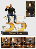 Custom Any Photo - Personalized Birthday Custom Shaped Acrylic Plaque