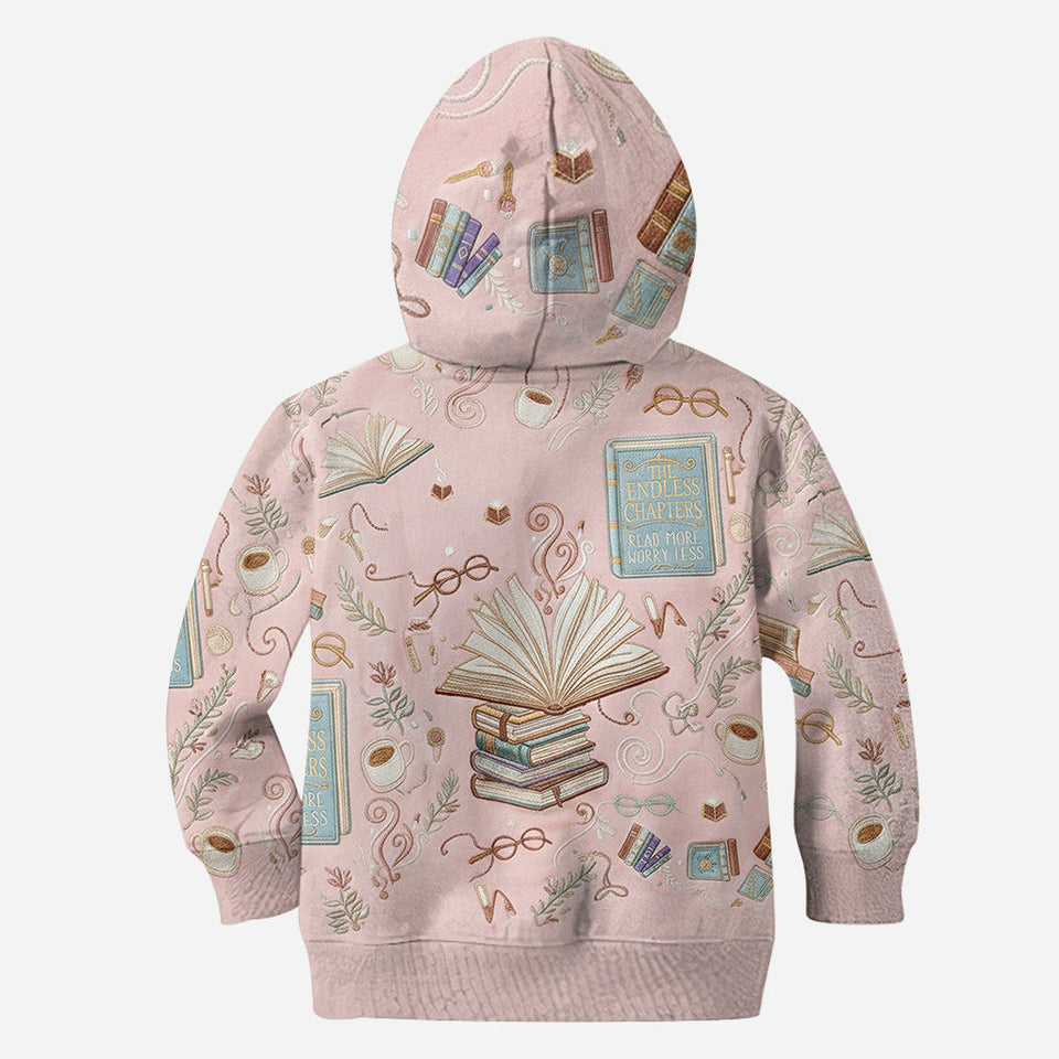 Just A Girl Who Loves Books - Personalized Book Hoodie and Leggings