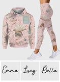 Just A Girl Who Loves Books - Personalized Book Hoodie and Leggings